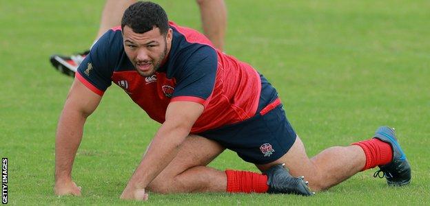 England's Ellis Genge