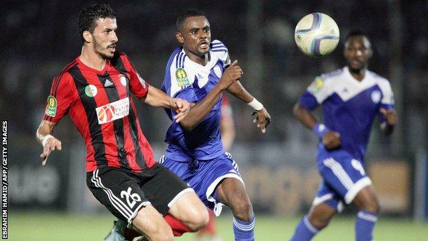 Al Hilal against USM Alger