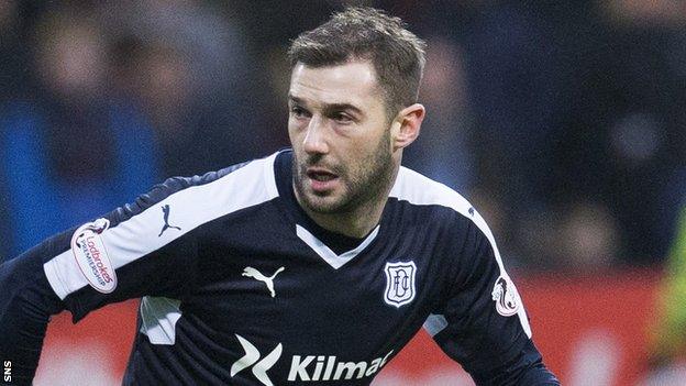 Kevin Thomson in action for Dundee