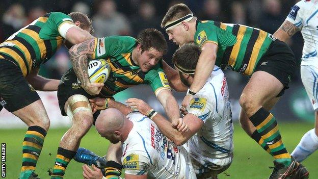 Northampton v Exeter