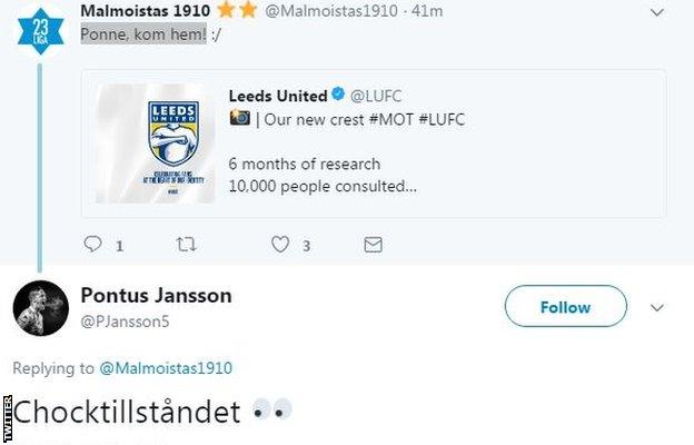 Pontus Jansson on Twitter