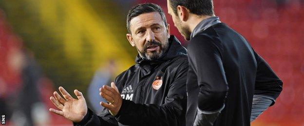 Derek McInnes and Andy Considine