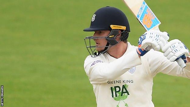 Hampshire batsman Aneurin Donald