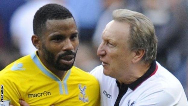 Jason Puncheon and Neil Warnock