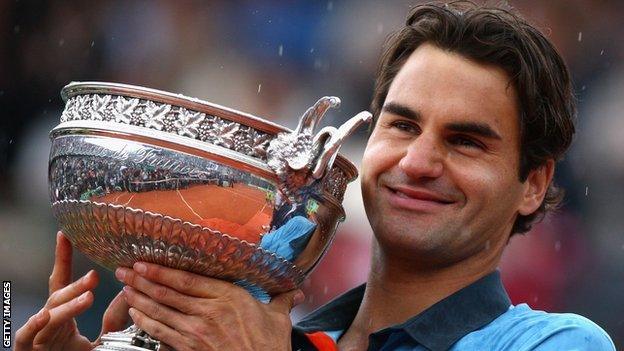 Roger Federer won the French Open in 2009