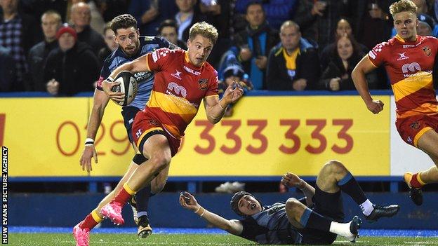 Centre Tyler Morgan's breakout was one of the highlights of Dragons' fine first-half display