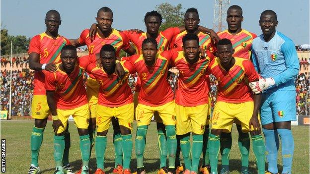 The Guinea national team