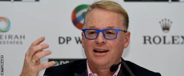 European Tour Chief Executive Keith Pelley