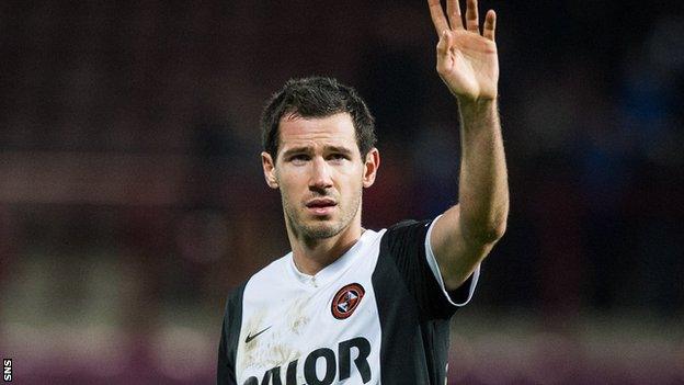 Dundee United defender Ryan McGowan