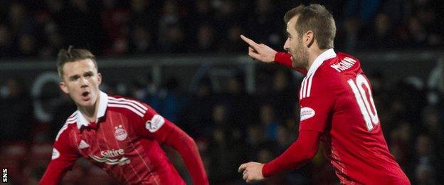 Aberdeen celebrate