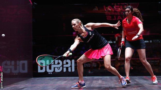 Laura Massaro and Nour El Sherbini