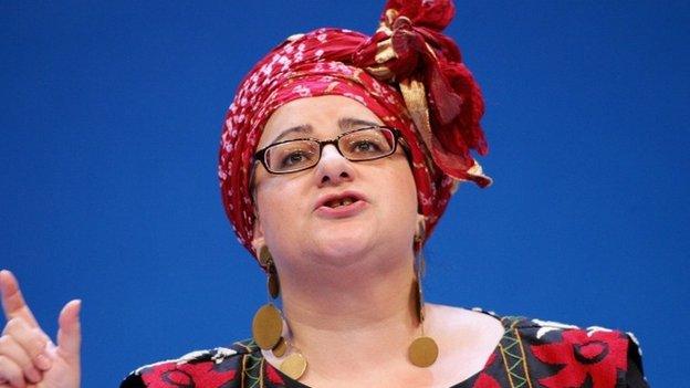 Camila Batmanghelidjh at the 2006 Conservative Party conference