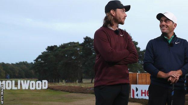 Tommy Fleetwood and Francesco Molinari