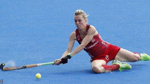 Alex Danson at the Champions Trophy