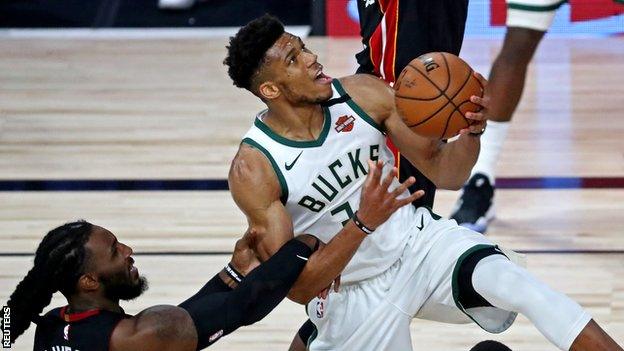 Milwaukee Bucks star Giannis Antetokounmpo