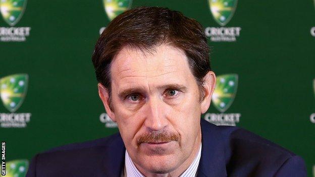 Cricket Australia chief executive James Sutherland