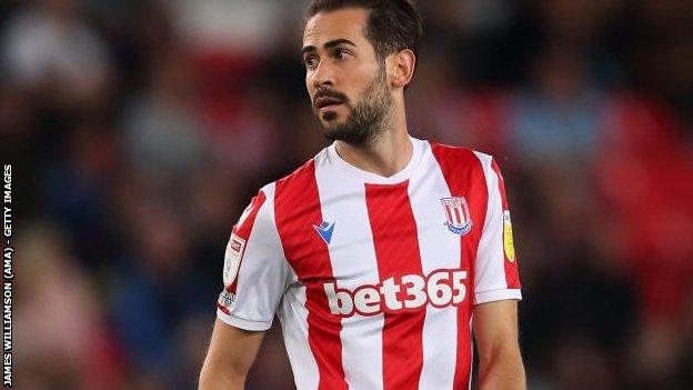 Mario Vrancic was involved in the creation of both Stoke City goals