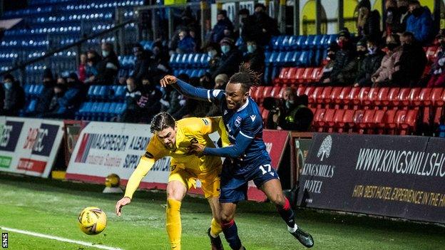 Ross County are one of the few SPFL clubs permitted to have up to 300 fans in attendance