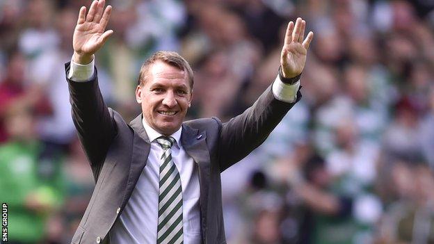 Brendan Rodgers enjoyed a 5-1 win over Rangers last month