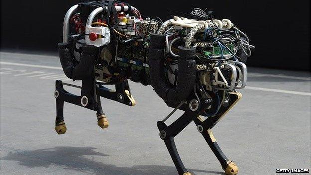 Robotic cheetah