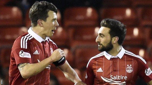 Ryan Jack and Graeme Shinnie