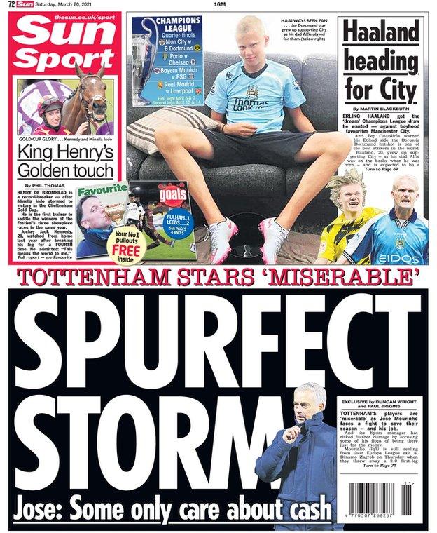 Sun back page