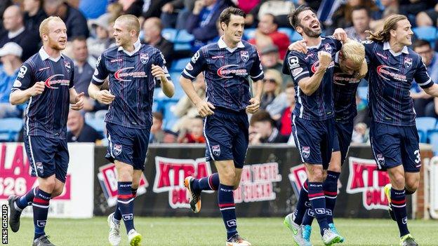 Ross County knocked in four goals at Kilmarnock last weekend