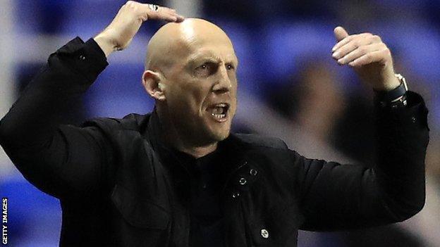 Reading manager Jaap Stam