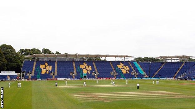 Glamorgan's Sophia Gardens ground was previously named as Swalec Stadium