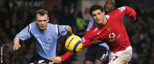 Willo Flood and Cristiano Ronaldo