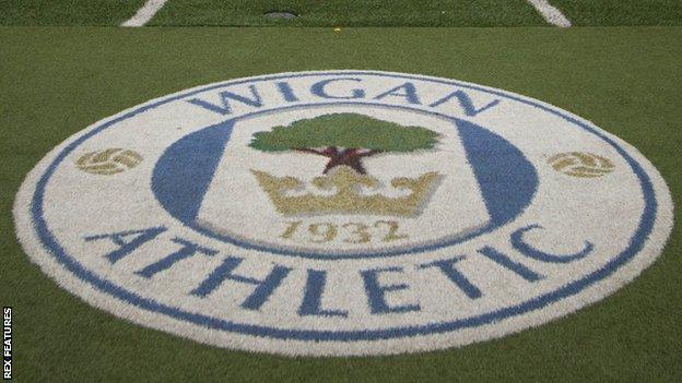 Wigan Athletic badge