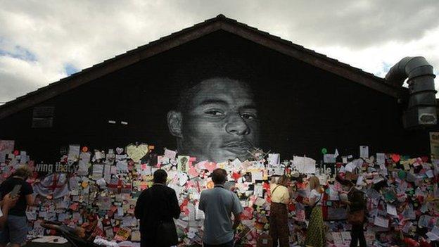 Marcus Rashford mural