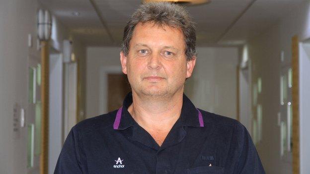 Male carer Mark Ryan