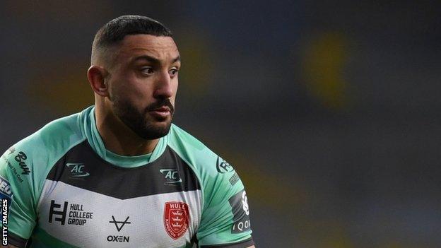 Elliot Minchella has come off the bench in both of Hull KR's Super League fixtures this season