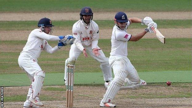 Sam Hain's last first-class innings against Essex was his unbeaten 140 for the MCC in Barbados against the champion county at the Kensington Oval, Bridgetown