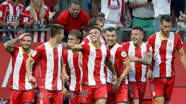 Girona beat Atletico Madrid on La Liga debut