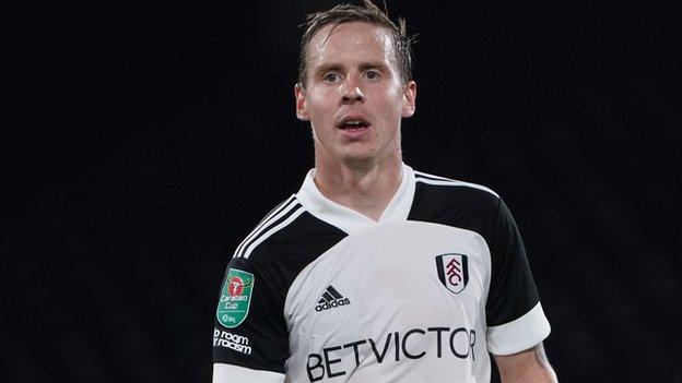 Stefan Johansen in action for Fulham