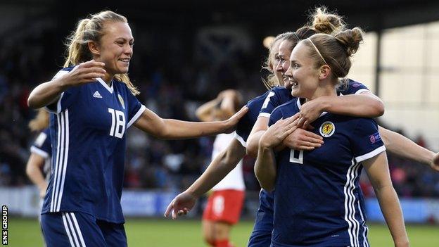 A crowd of 4,098 watched Scotland beat Switzerland in Paisley last year