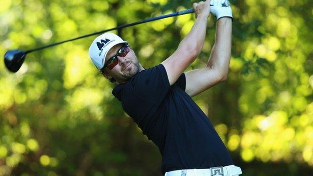 Rikard Karlberg wins his first European Tour title at the Open d'Italia.