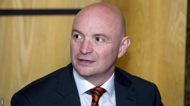 Dundee United chairman Stephen Thompson