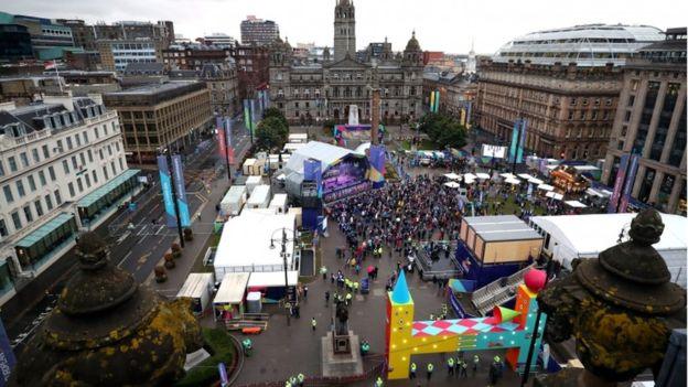 George Square in Glasgow