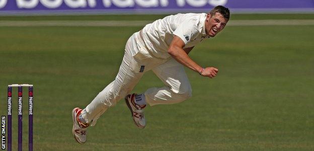 Jamie Overton is the twin brother of Craig, who made his England Test debut in the second Test at Adelaide