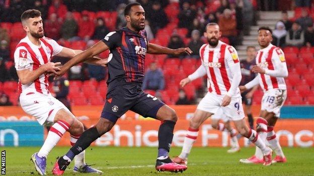 Stoke old boy Cameron Jerome followed up his first league goal for Luton against West Brom at Kenilworth Road on Saturday with what proved to be Luton's clinching second