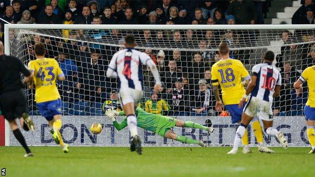 Matt Phillips scores for West Brom