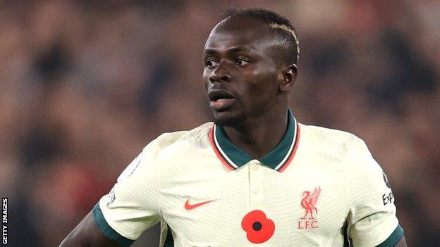 Sadio Mane in action for Liverpool