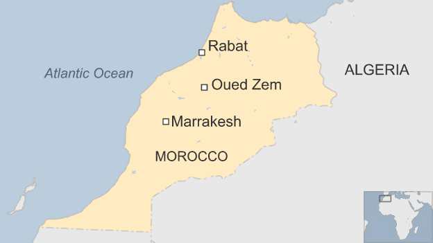 Map of Morocco