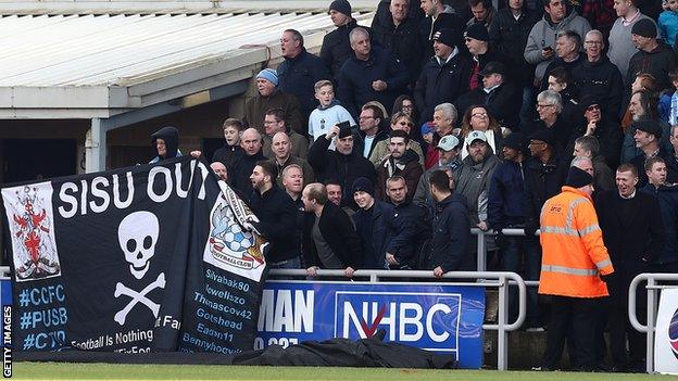 Coventry City supporters