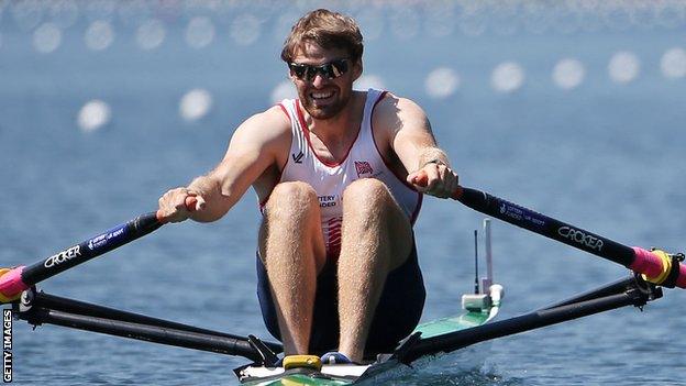 GB single sculler Alan Campbell