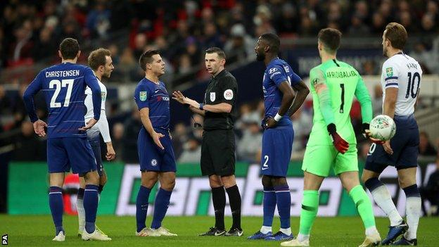 Penalty awarded at Wembley