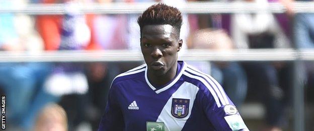 Fabrice N'Sakala of Anderlecht